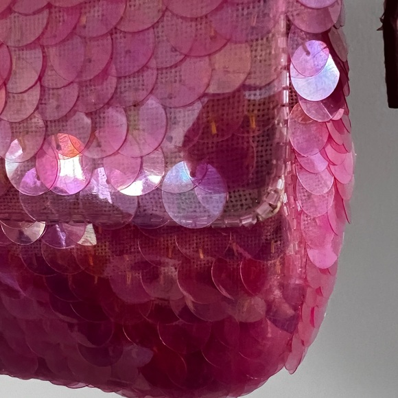 Iconic Fendi pink sequin baguette - Picture 6 of 7